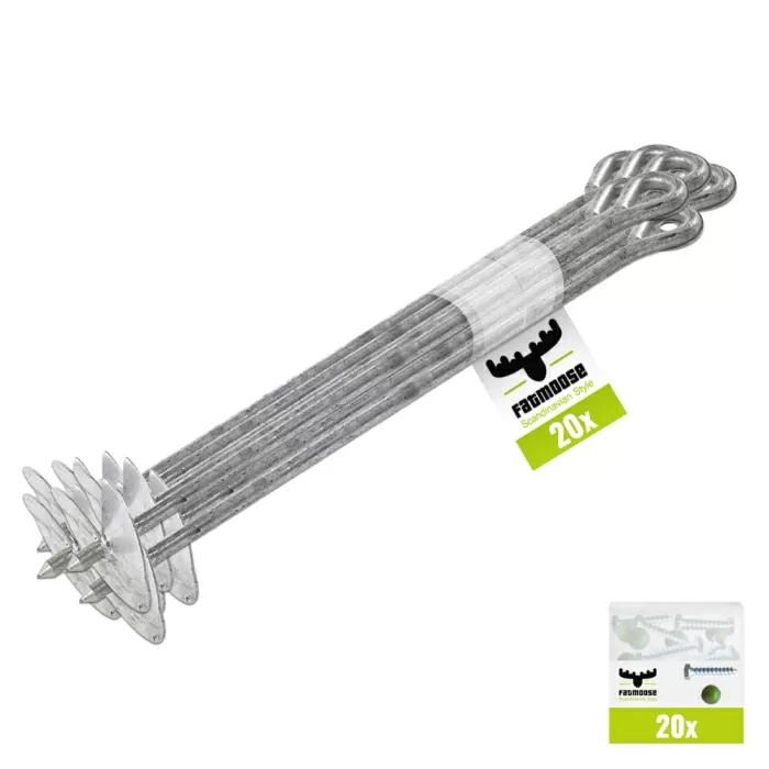 QuickRoot Ancoraggio a terra (Set di 20) 621237 QuickRoot Ancoraggio a terra (Set di 20) 621237