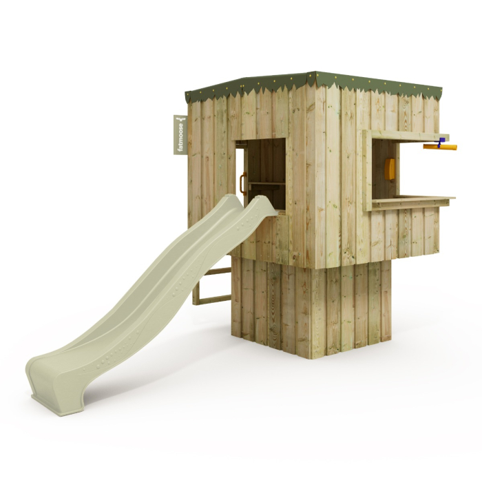 Casetta su palafitta per bambini con tetto piatto CosyCubic Camp main product photo